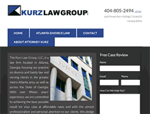 Tablet Screenshot of divorce-lawyer-atlanta.com